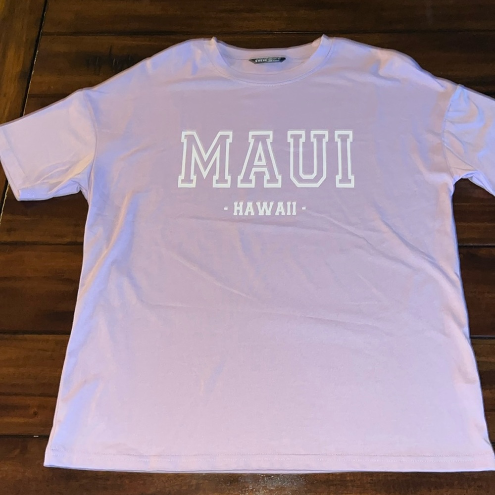 shein maui graphic tee